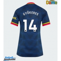 Arsenal Viktor Gyokeres #14 Bortedrakt Dame 2026-27 Kortermet